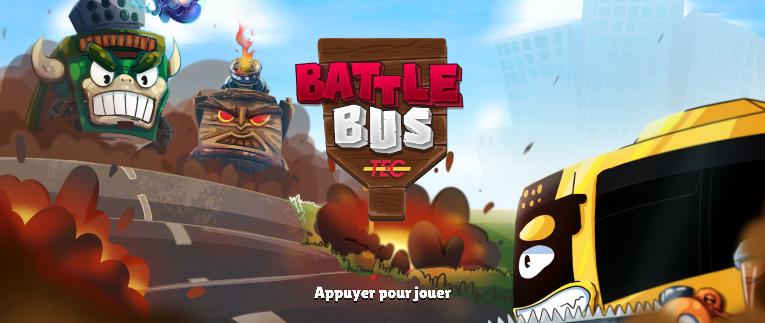 Illustration battlebus