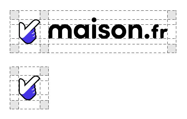 Logo maison fr conception
