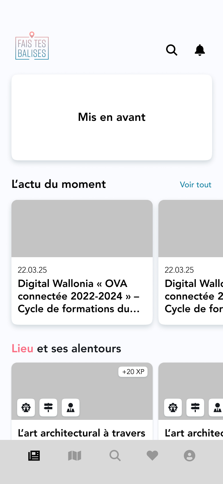 Dernier écran UI