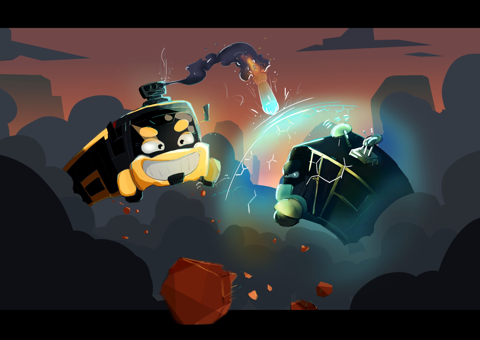 Illustration battlebus